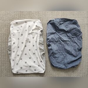 Baby‎ Changing Pad Cover | Outer Space constellation stars | bundle of 2